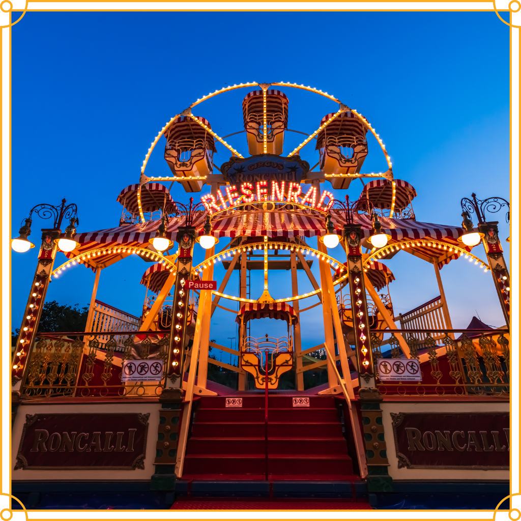 Riesenrad auf dem Weihnachtsmarkt Hannover